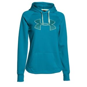 Under Armour Storm Womens Fleece Aqua Hoodie